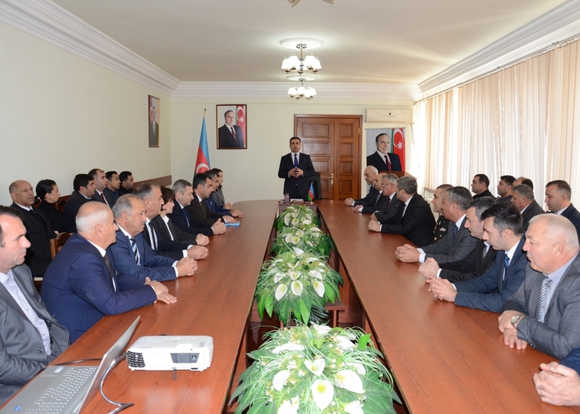 Saatlı rayonunda Ulu Öndər Heydər Əliyevin anım gününə həsr olunmuş tədbir keçirildi