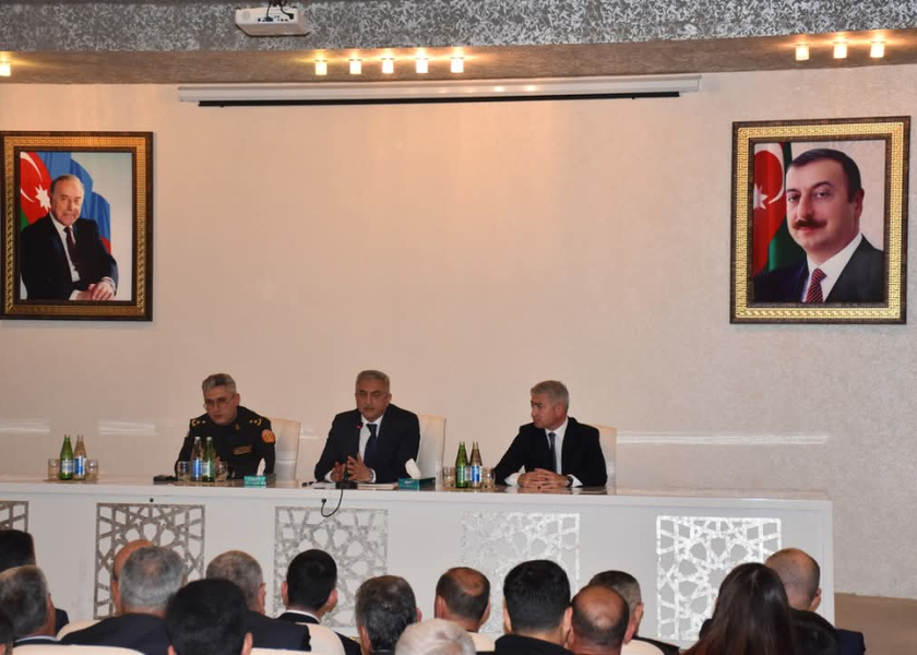 İmişlidə regional müşavirədə yanğın təhlükəsizliyi müzakirə olunub