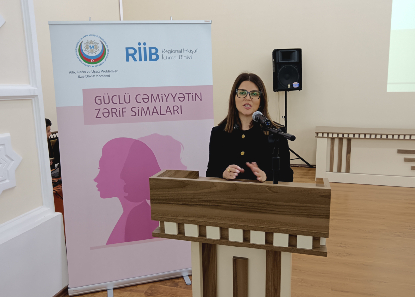 Saatlıda “Güclü cəmiyyətin zərif simaları” layihəsi çərçivəsində tədbir keçirilib