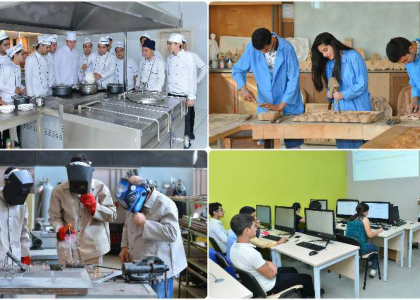 Regionlar üzrə peşə təhsili alanların sayı açıqlanıb