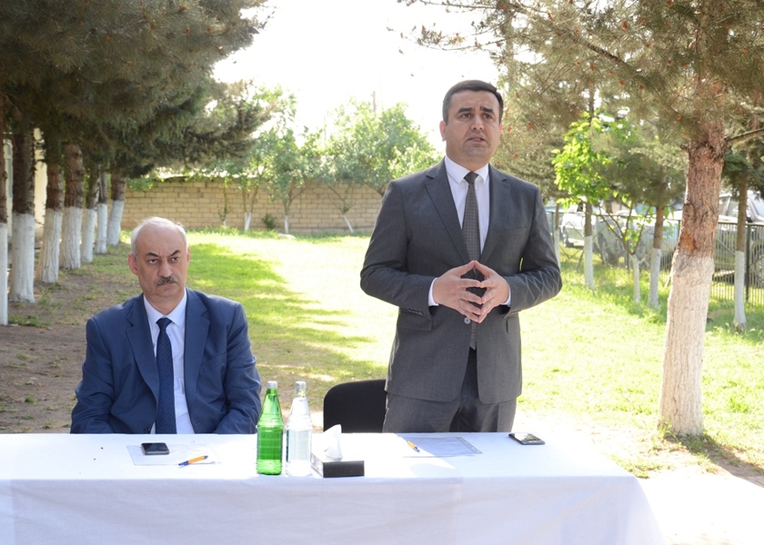 Saatlı rayonu Sımada kəndində səyyar qəbul keçirildi