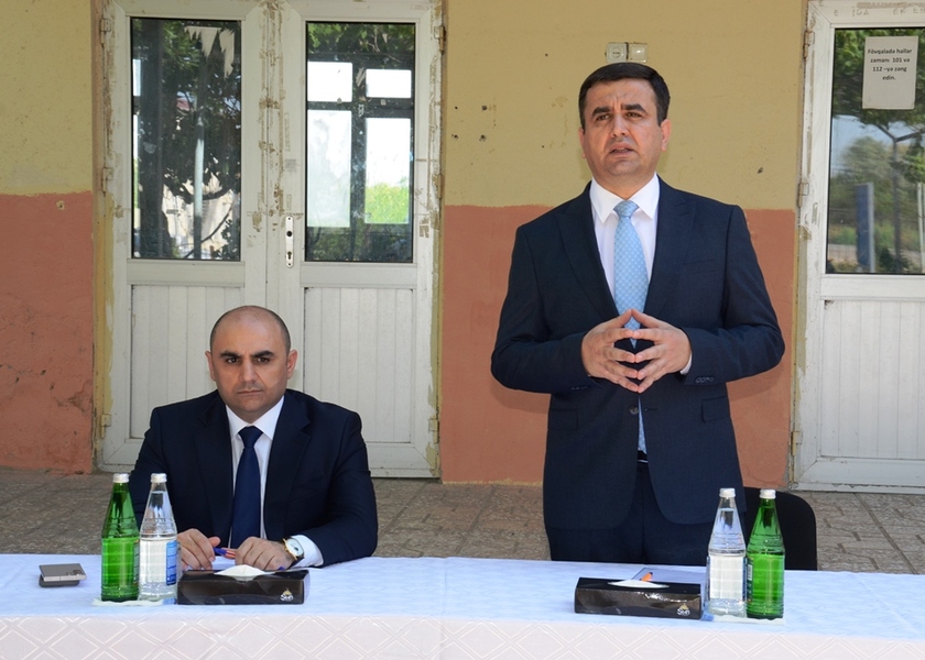 Saatlı rayonu Musalı kəndində səyyar qəbul keçirildi