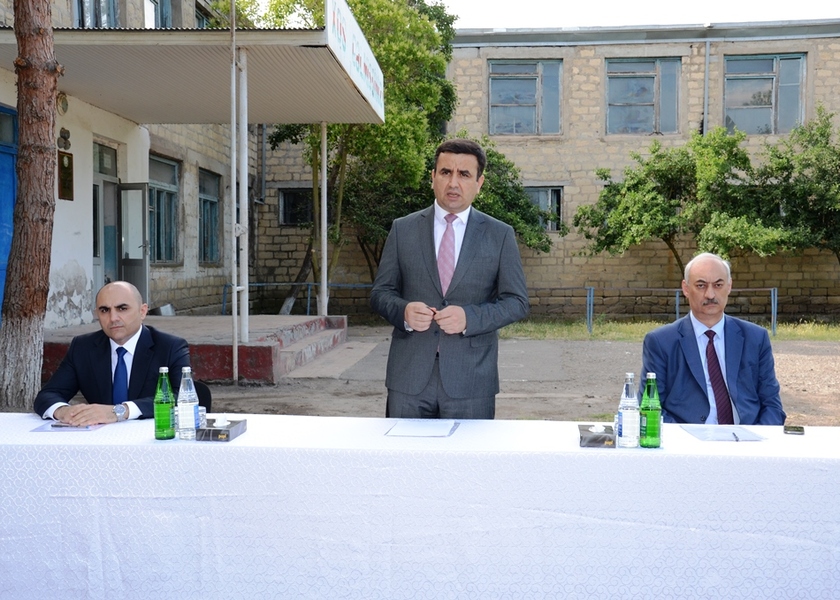 Saatlı rayonu Gomuşçu kəndində səyyar qəbul keçirildi