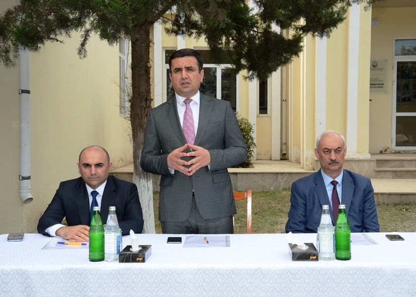 Saatlı rayonu Seyidlər kəndində səyyar qəbul keçirildi