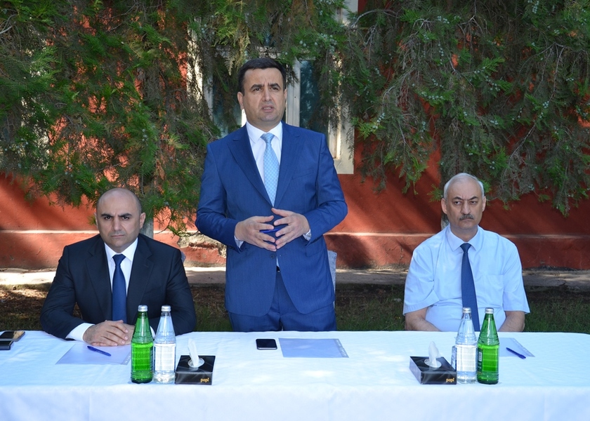 Saatlı rayonu Mollavazlı kəndində səyyar qəbul keçirildi