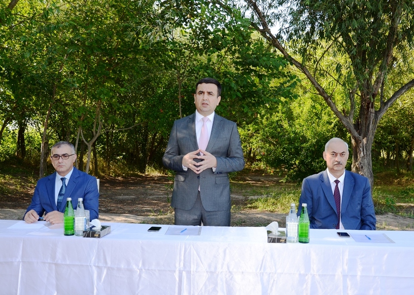 Saatlı rayonu Dəlilər kəndində səyyar qəbul keçirildi