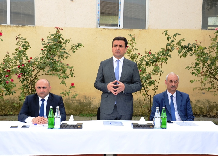 Saatlı rayonu Bəylər kəndində səyyar qəbul keçirildi