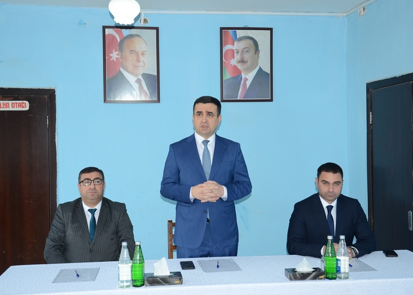 Saatlı rayon Potubəyli kəndində səyyar qəbul-görüş keçirildi