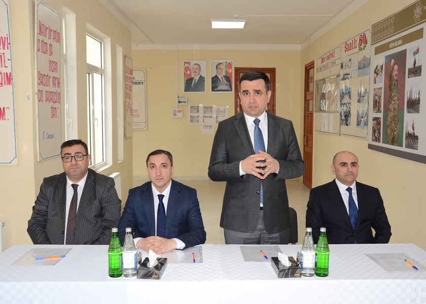 Saatlı rayon Seyidlər kəndində səyyar qəbul-görüş keçirildi