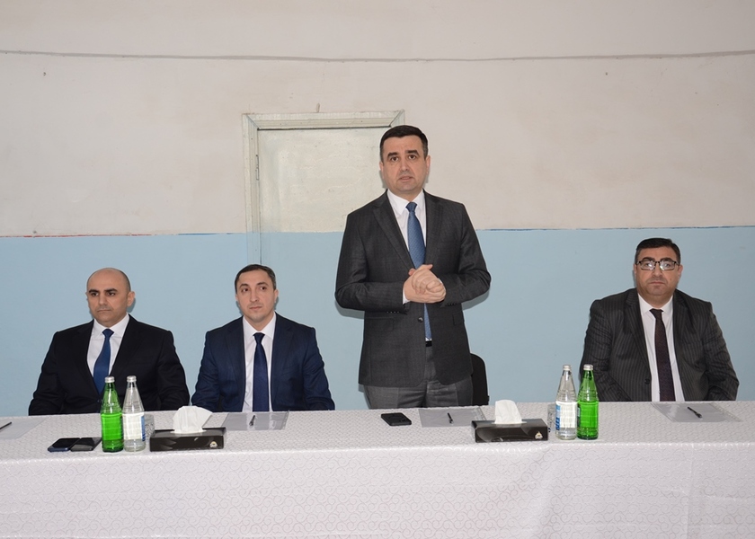 Saatlı Rayon İcra Hakimiyyəti başçısının növbəti səyyar görüş-qəbulu Gomuşçu kəndində keçirilmişdir