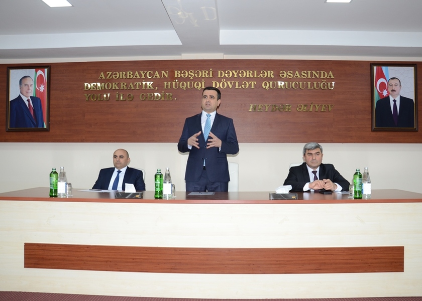 Saatlı şəhərində səyyar qəbul-görüş keçirildi