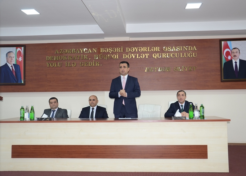 Saatlı şəhərində səyyar qəbul-görüş keçirildi