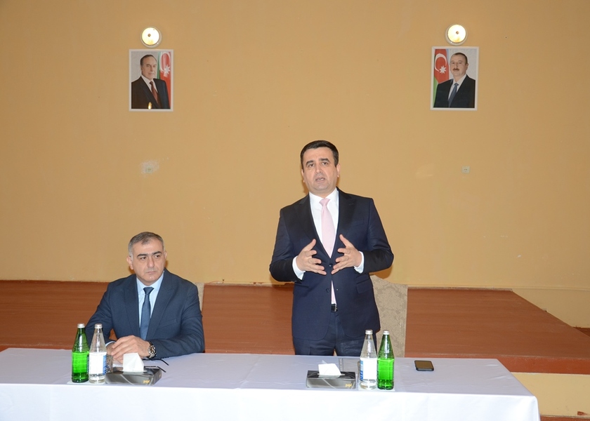 Saatlı rayonu Şirinbəyli kəndində səyyar qəbul keçirildi