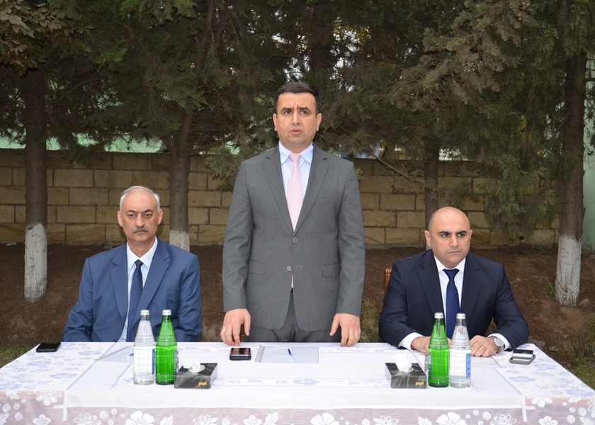 Saatlı rayonu Hacıqasımlı kəndində səyyar qəbul keçirildi