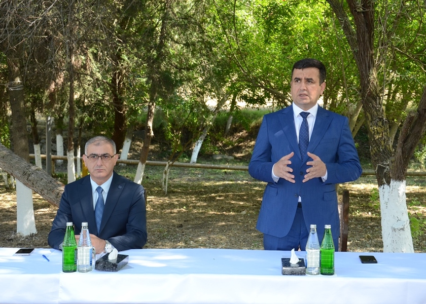 Saatlı Rayon İcra Hakimiyyəti başçısının növbəti səyyar görüş-qəbulu Bəylik kəndində keçirilmişdir