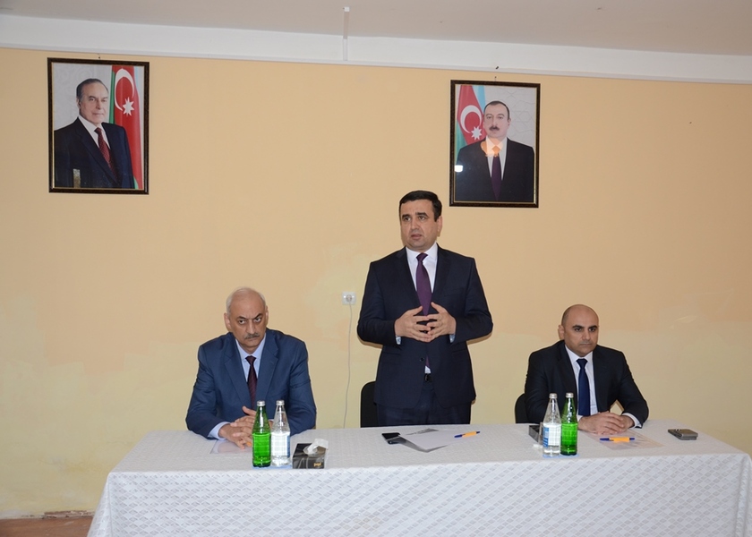 Saatlı rayonu Naharlı kəndində səyyar qəbul keçirildi