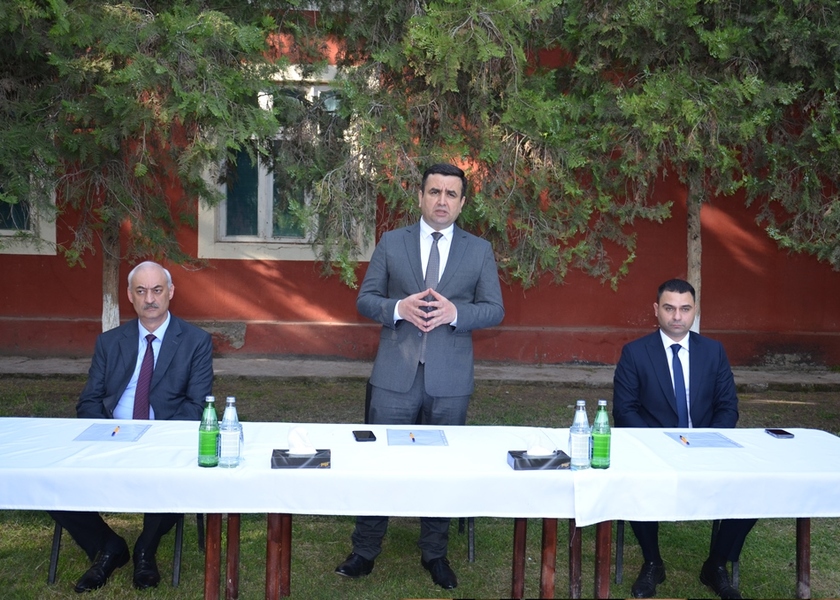 Saatlı rayonu Mollavazlı kəndində səyyar qəbul keçirildi