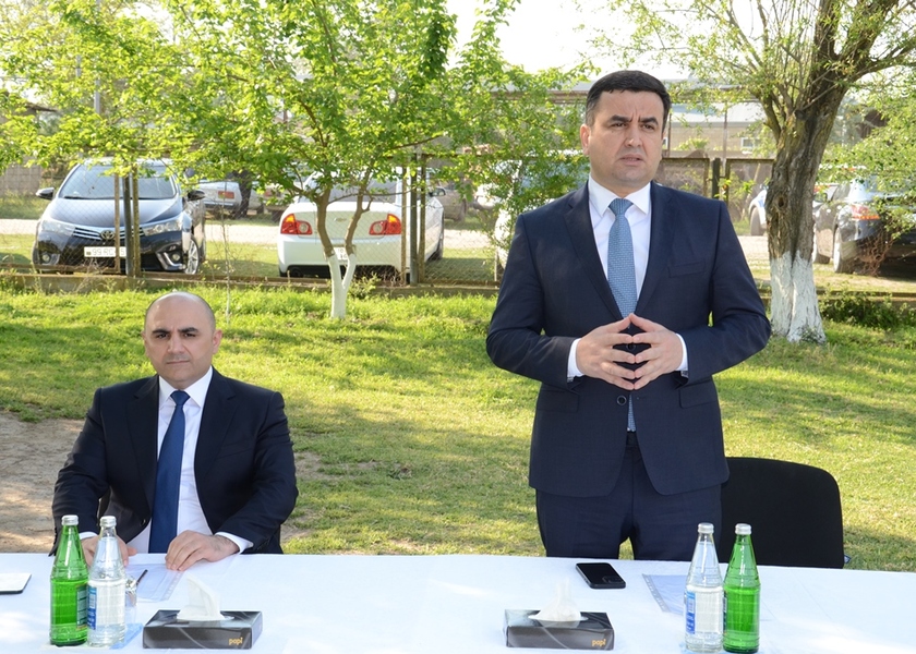 Saatlı rayonu Qazanbatan kəndində səyyar qəbul keçirildi