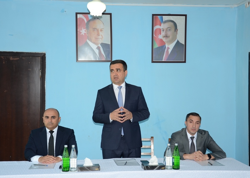 Saatlı rayonu Potubəyli kəndində səyyar qəbul keçirildi