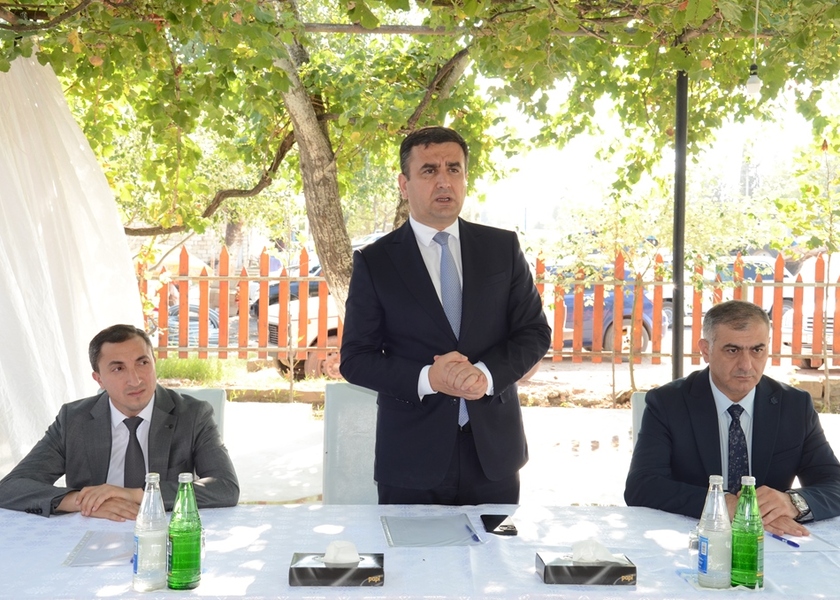 Saatlı rayonu Qaralar kəndində səyyar qəbul keçirildi