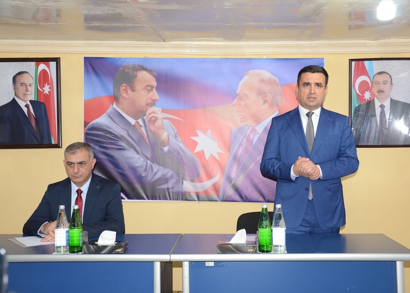 Saatlı rayonu Hacıqasımlı kəndində səyyar qəbul keçirildi