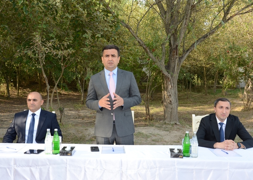 Saatlı rayonu Dəlilər kəndində səyyar qəbul keçirildi