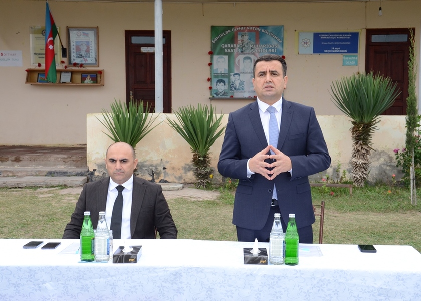 Saatlı Rayon İcra Hakimiyyəti başçısının növbəti səyyar görüş-qəbulu Heydərabad kəndində keçirilmişdir