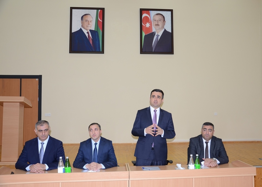 Saatlı rayonu Sarıcalar kəndində səyyar qəbul-görüş keçirildi