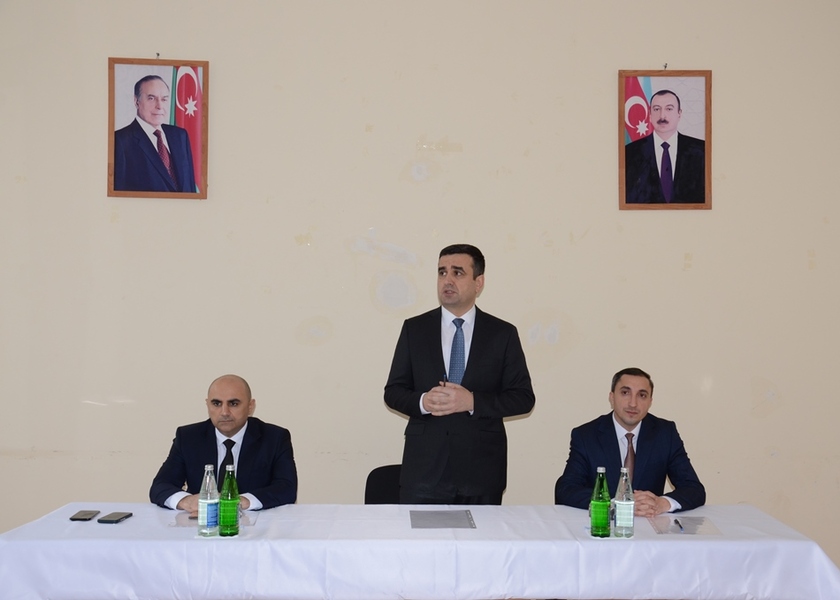 Saatlı rayonu Əliabad kəndində səyyar qəbul-görüş keçirildi