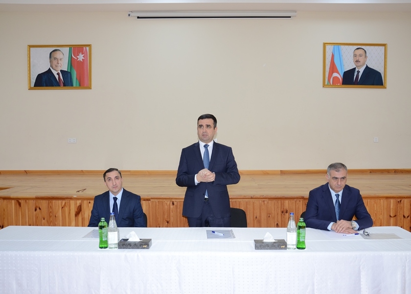 Saatlı rayonu Orta Muğan kəndində səyyar qəbul-görüş keçirildi