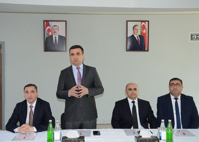 Saatlı rayon Nərimanov kəndində səyyar qəbul-görüş keçirildi