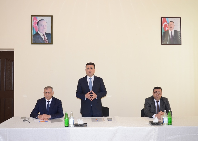 Saatlı rayon Cəfərxan kəndində səyyar qəbul-görüş keçirildi