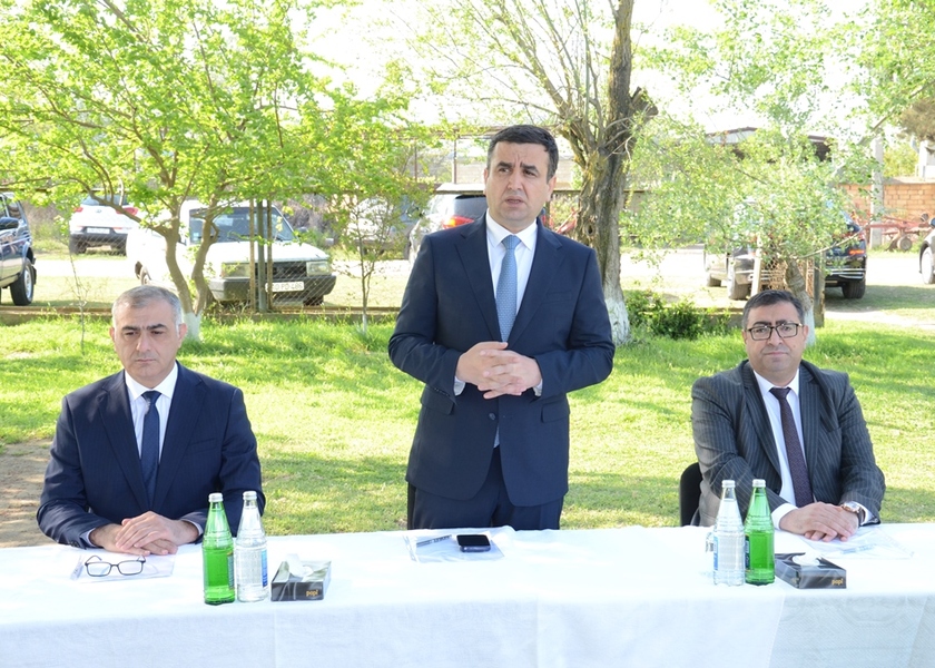 Saatlı Rayon İcra Hakimiyyəti başçısının növbəti səyyar görüş-qəbulu Qazanbatan kəndində keçirilmişdir