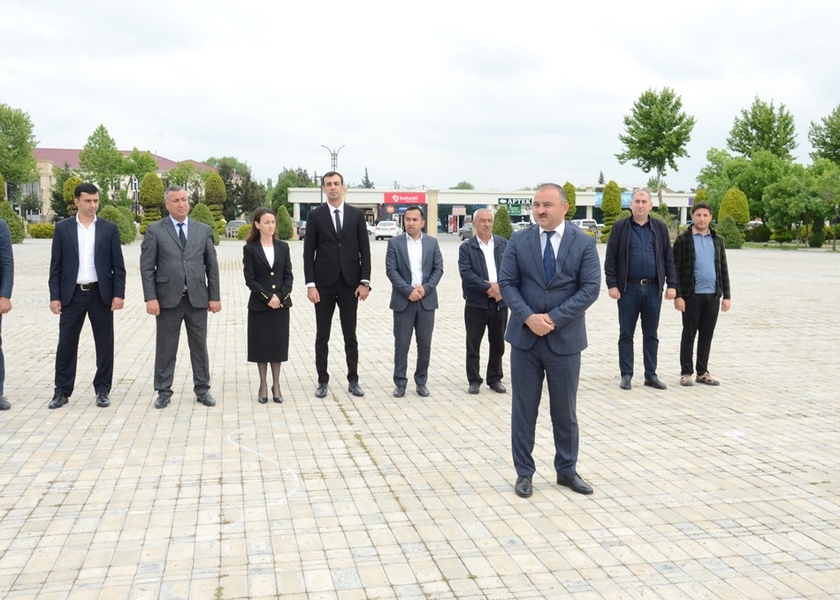 Saatlı rayonunda Ulu Öndər Heydər Əliyevin anadan olmasının 103-cü ildönümü münasibətilə veloyürüş keçirilmişdir