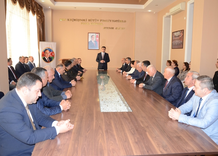Saatlı rayonunda Ulu Öndər Heydər Əliyevin anadan olmasının 103 illiyi münasibətilə tədbir keçirildi
