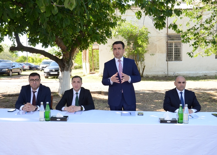 Saatlı Rayon İcra Hakimiyyəti başçısının növbəti səyyar görüş-qəbulu Varxan kəndində keçirilmişdir