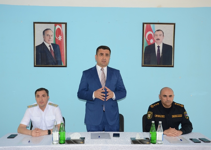 Saatlı rayonu Naharlı kəndində səyyar qəbul keçirildi