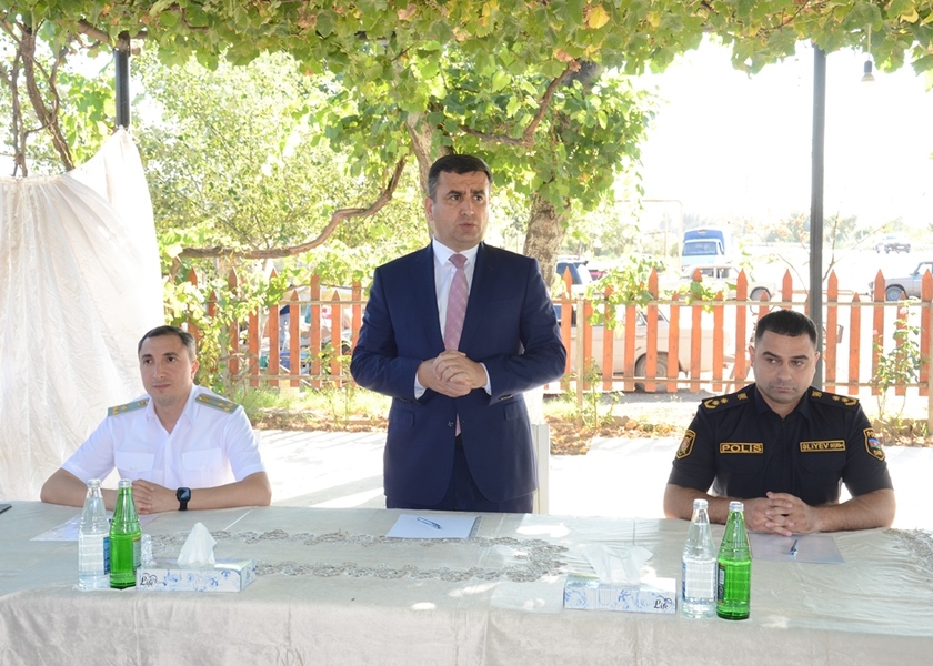 Saatlı rayonu Qaralar kəndində səyyar qəbul keçirildi