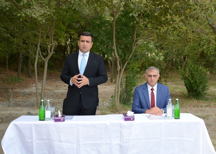 Saatlı rayonu Dəlilər kəndində səyyar qəbul keçirildi