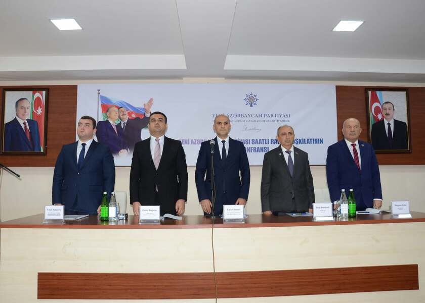 Yeni Azərbaycan Partiyası Saatlı rayon təşkilatının X konfransı keçirilib