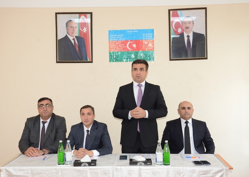 Saatlı rayonu Mircəlal kəndində səyyar qəbul keçirildi