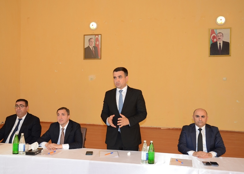 Saatlı rayonu Şirinbəyli kəndində səyyar qəbul keçirildi